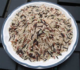 Plate of Mixed Rice